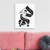 Lang lebe Wahrheit Leinwanddruck (Insitu (Wohnzimmer))