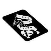 Lang lebe Wahrheit Magnet (Rechte Seite)