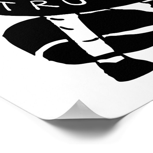 Lang lebe Wahrheit Poster (Ecke)