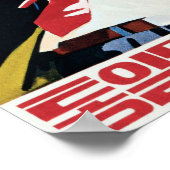 Lang lebe wiedervereinigte koreanische Nation! Pro Poster (Ecke)