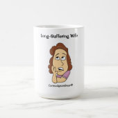 Lang-Leidende Ehefrau-Tasse Kaffeetasse (Mittel)