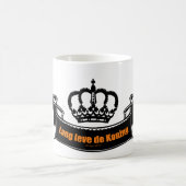 Lang leve de Koning Kaffeetasse (Mittel)