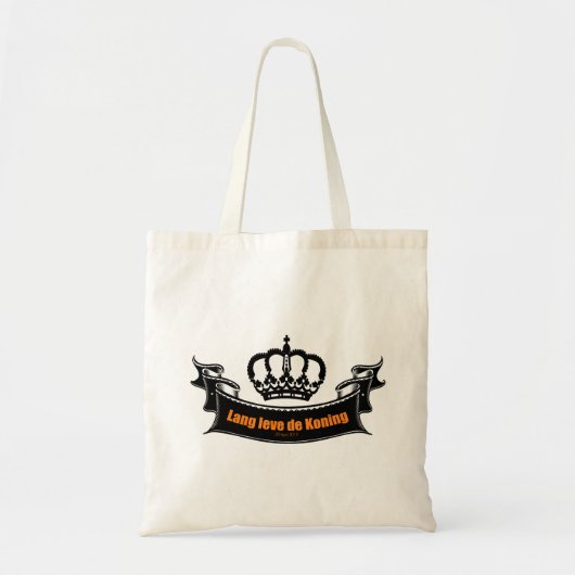 Lang leve de Koning Tragetasche (Vorne)
