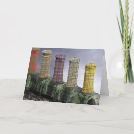 Lang May Yer Lum Reek Card Karte (Vorderseite)