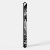 Lang Metropolis Tribut. Retro futuristische Frau - iPhone Hülle (Rechte Seite)