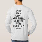 Lang-sleeved Shirt mit Ishmael iconic Zitat (Rückseite)