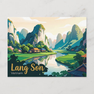 Lang Son Vietnam Postkarte