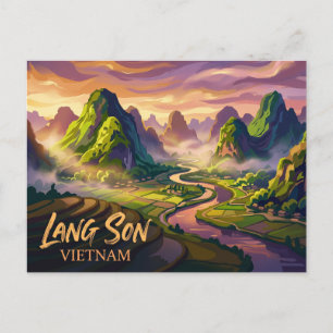 Lang Son Vietnam Postkarte