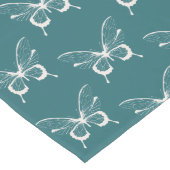 Lang Tischläufer Schmetterling (Ecke)