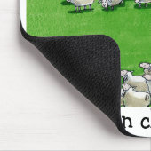 Lang verlor Lamb: Bo Peep QUIT! Mousepad (Ecke)