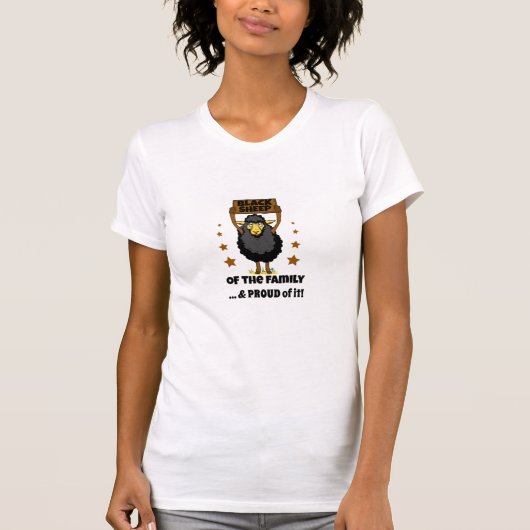 Lang verlor Lamm: Schwarzes Schaf des T - Shirt de (Vorderseite)