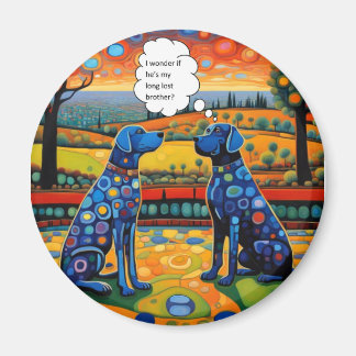 Lang vermisster Bruder Magnet