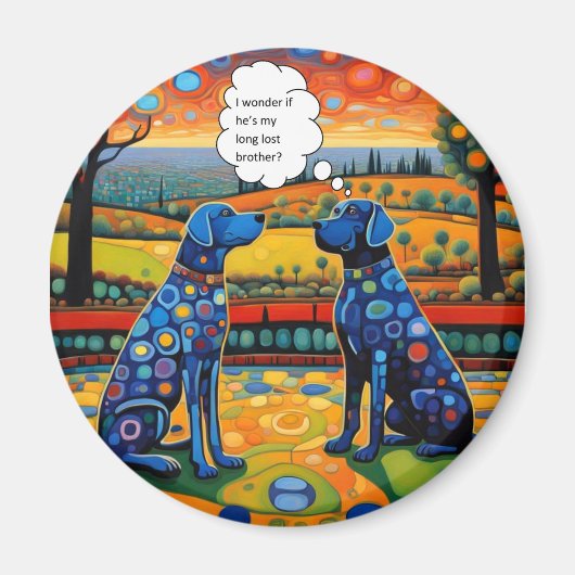 Lang vermisster Bruder Magnet (Vorne)