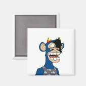 Langaffe Magnet (Vorderseite/Rückseite)