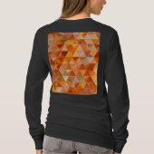 Langarm-Basic-T-Shirt für Damen T-Shirt (Rückseite)