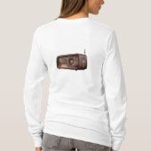 Langarm-Basic-T-Shirt für Frauen T-Shirt (Rückseite)