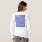Langarm-Basic-T-Shirt für Frauen T-Shirt (Schwarz voll)