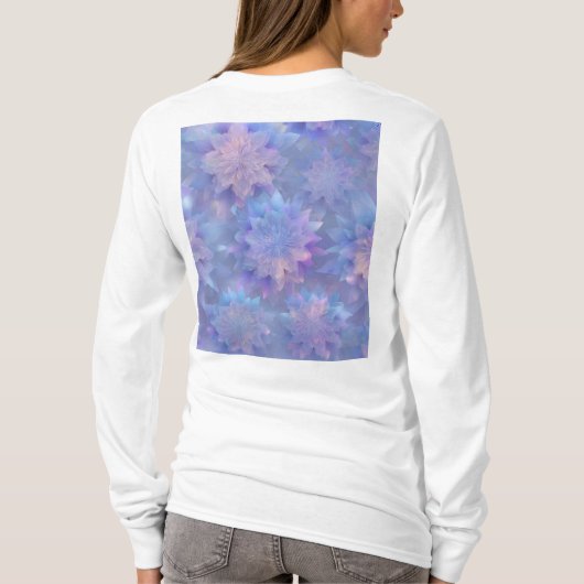 Langarm-Basic-T-Shirt für Frauen T-Shirt (Rückseite)