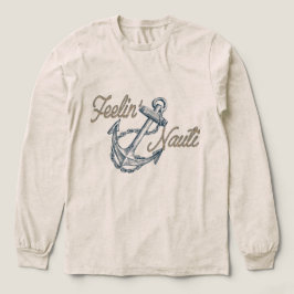 Langarm-Shirt für Damen Feelin' Nauti Nautical Tri-Blend Shirt