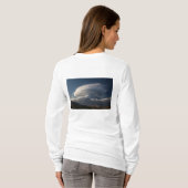 Langarm-Shirt für Damen T-Shirt (Schwarz voll)