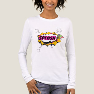 Langarm-Shirt für Damen Tri-Blend Shirt