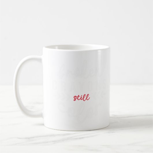 Langarm Shirt Kaffeetasse (Links)