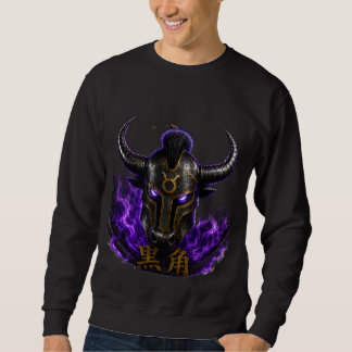 Langarm-T-Shirt "Black Horn (黒角)" – Casq Sweatshirt