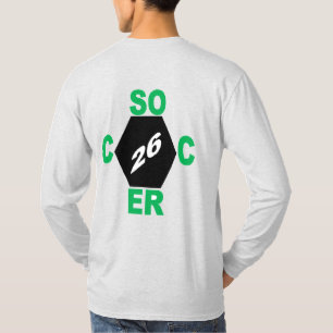 Langarm-T-Shirt für Herren backash DESIGN SOCCER 2 T-Shirt