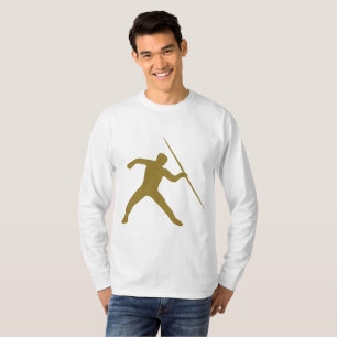 Langarm-T-Shirt Golden Speerwurf T-Shirt