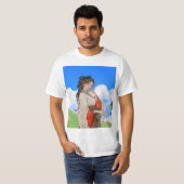 Langarm-T-Shirt T-Shirt (Vorne ganz)