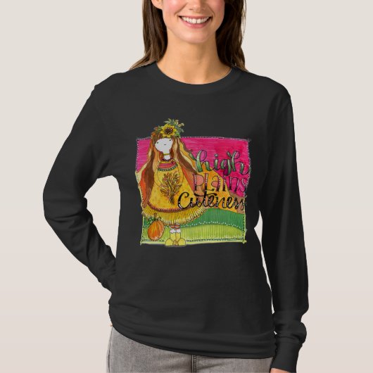 Langarm-T-Shirt T-Shirt (Vorderseite)