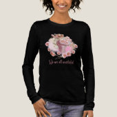 Langarm-T-Shirt Tri-Blend Shirt (Vorderseite)