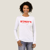 Langarm-WFWA-Shirt Tri-Blend Shirt (Vorderseite voll)