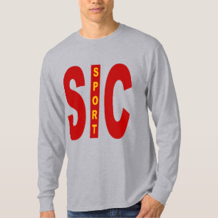 Langärmelgraues T-Shirt SICILIA SPORT