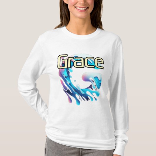 Langärmeliger T - Shirt (Vorderseite)