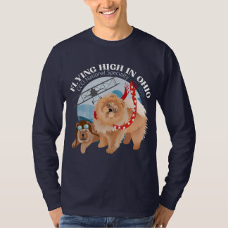 Langärmeliger T - Shirt - Dunkel mit Logo