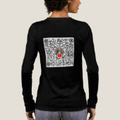 Langärmeliger T - Shirt mit Slam Das Gavel-Logo (Rückseite)