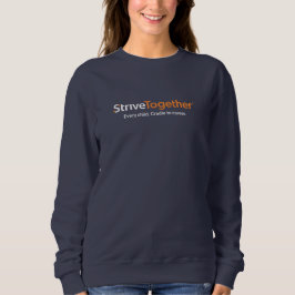 Langarmiges navyblaues T-Shirt Sweatshirt