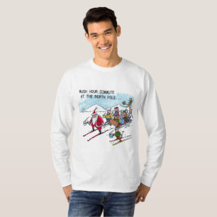 Langarmshirt North Pole Rush Hour T-Shirt