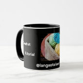 Langastalamminta-Tutorial-Tasse Tasse (Vorderseite Links)