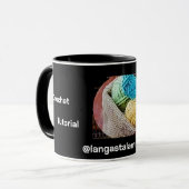 Langastalamminta-Tutorial-Tasse Tasse (Vorderseite Links)