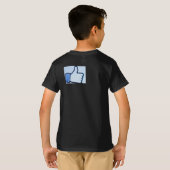 langatmige Youtube-Shirts T-Shirt (Schwarz voll)