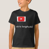 langatmige Youtube-Shirts T-Shirt (Vorderseite)