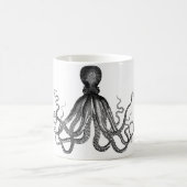 Langbeinige Kaffeetasse mit Krake (Mittel)