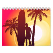 Langboard und Palmen Kalender (Titelbild)
