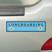 Langboarding-Autoaufkleber Autoaufkleber
