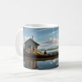 Langboot, kleiner Haufen Kaffeetasse (Vorderseite Links)