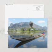 Langboot Postkarte (Vorne/Hinten)