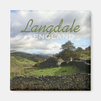 Langdale England Travel Souvenir Magnet