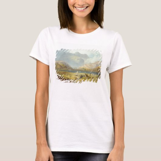 Langdale Pikes, aus "The English Lake District", T-Shirt (Vorderseite)